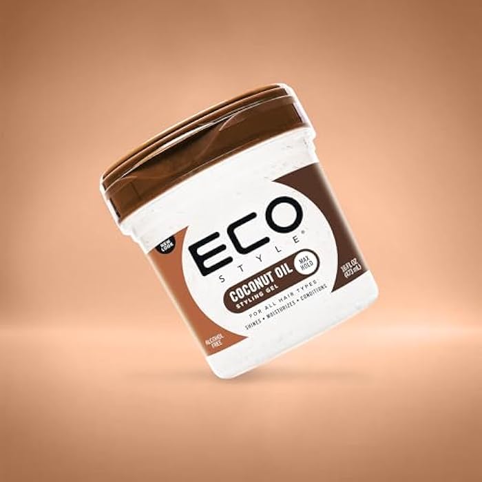 Eco Style جل تصفيف جوز الهند من إيكو ستايل، 16 أونصة - Image 3
